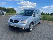 Volkswagen Caddy Rej. 2007r, serwisowany, hak, klimatyzacja, wymieniony rozrząd