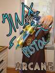 Jinx Gun from Arcane season 2 - Isha Gun - Cosplay prop