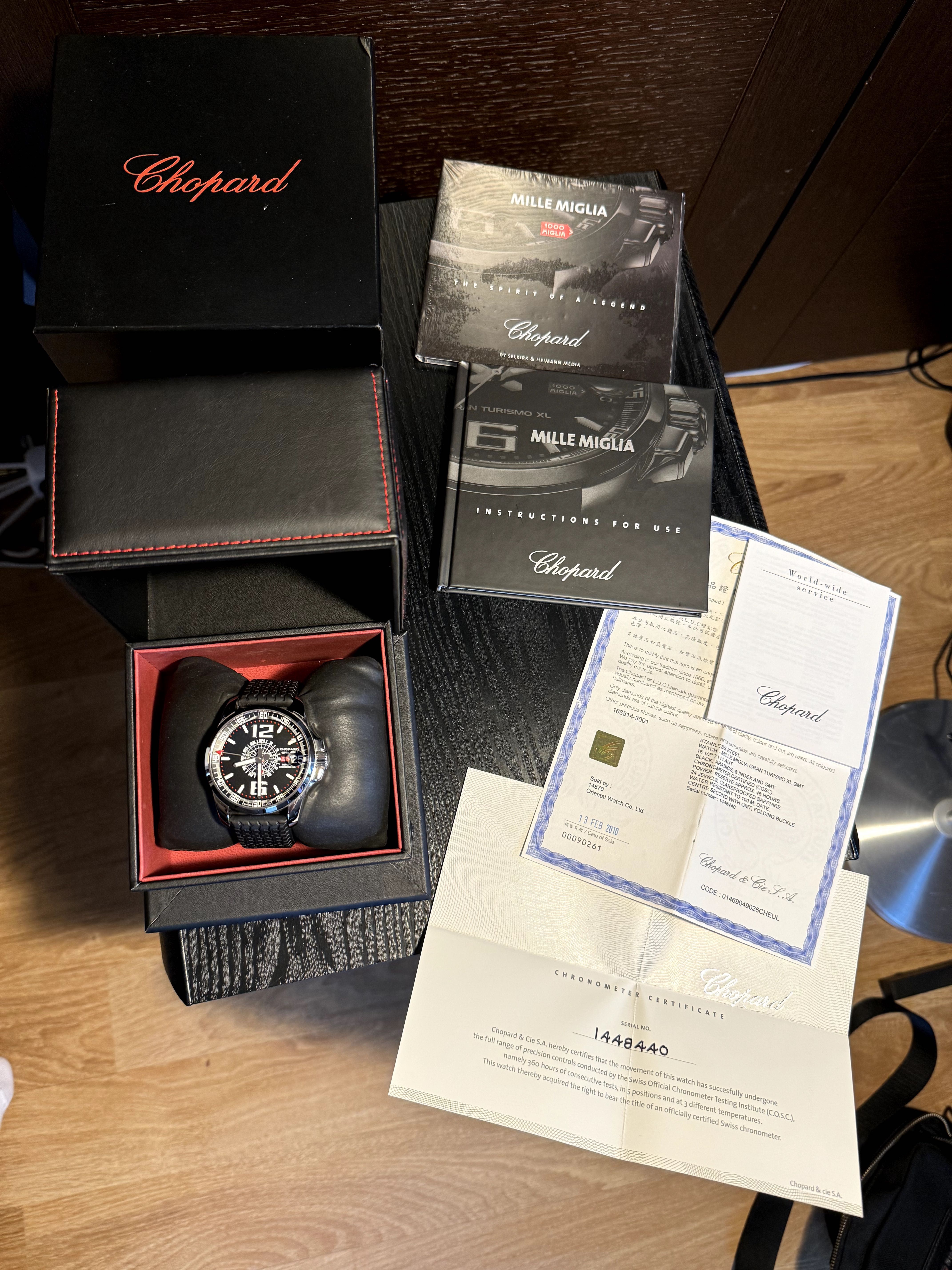 Chopard Mille Miglia Gran Turismo GT XL GMT 168514