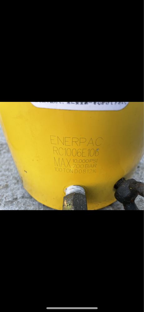 Siłowniki Enerpac RC1006E106 100 ton wypożyczę