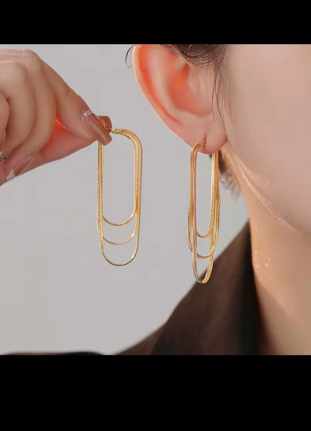Серьги xuping из нержавеющей стали