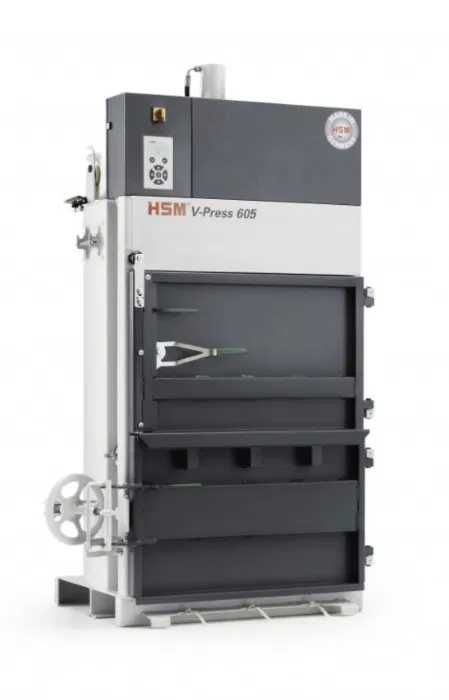 Belownica prasa do makulatury HSM V-press 605 NOWA / Powystawowa