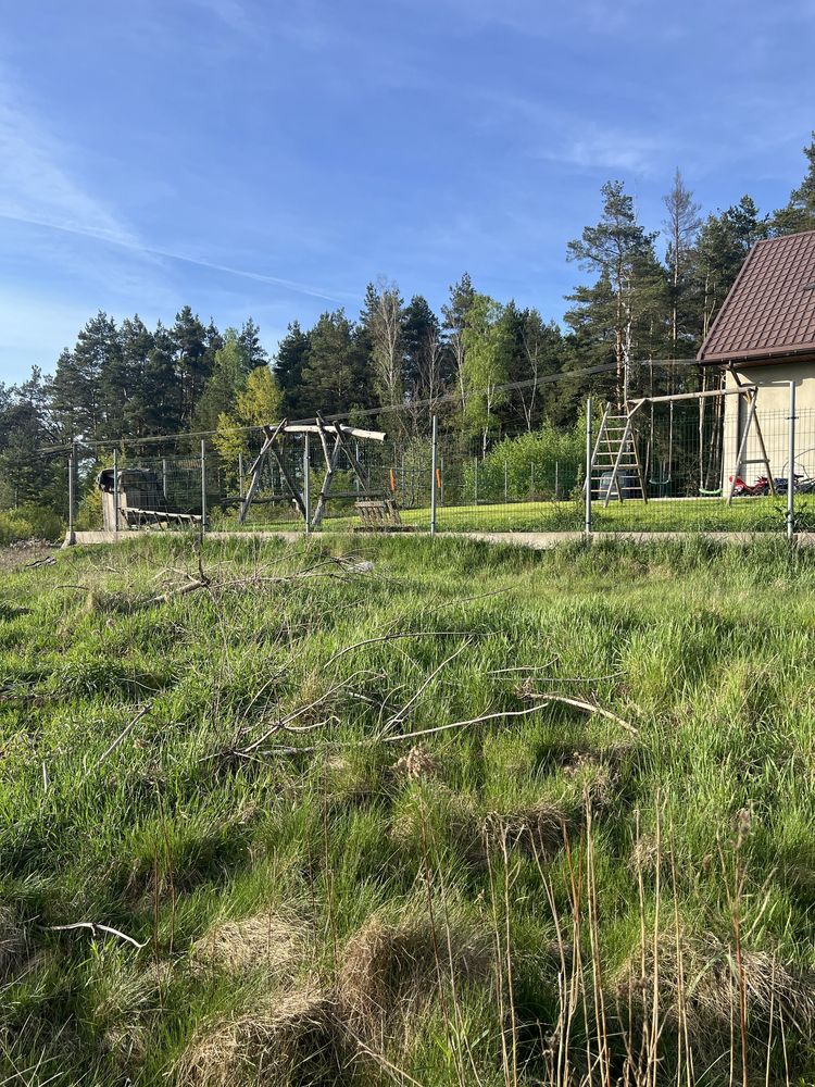 Działka pod lasem w Kącku