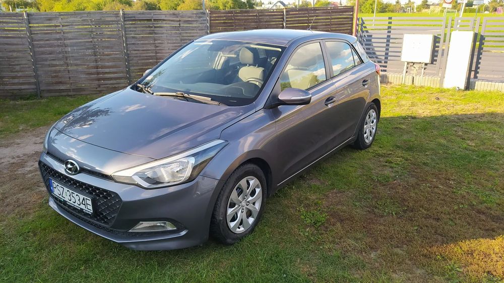Hyundai i20 zarejestrowany sprawny z gazem