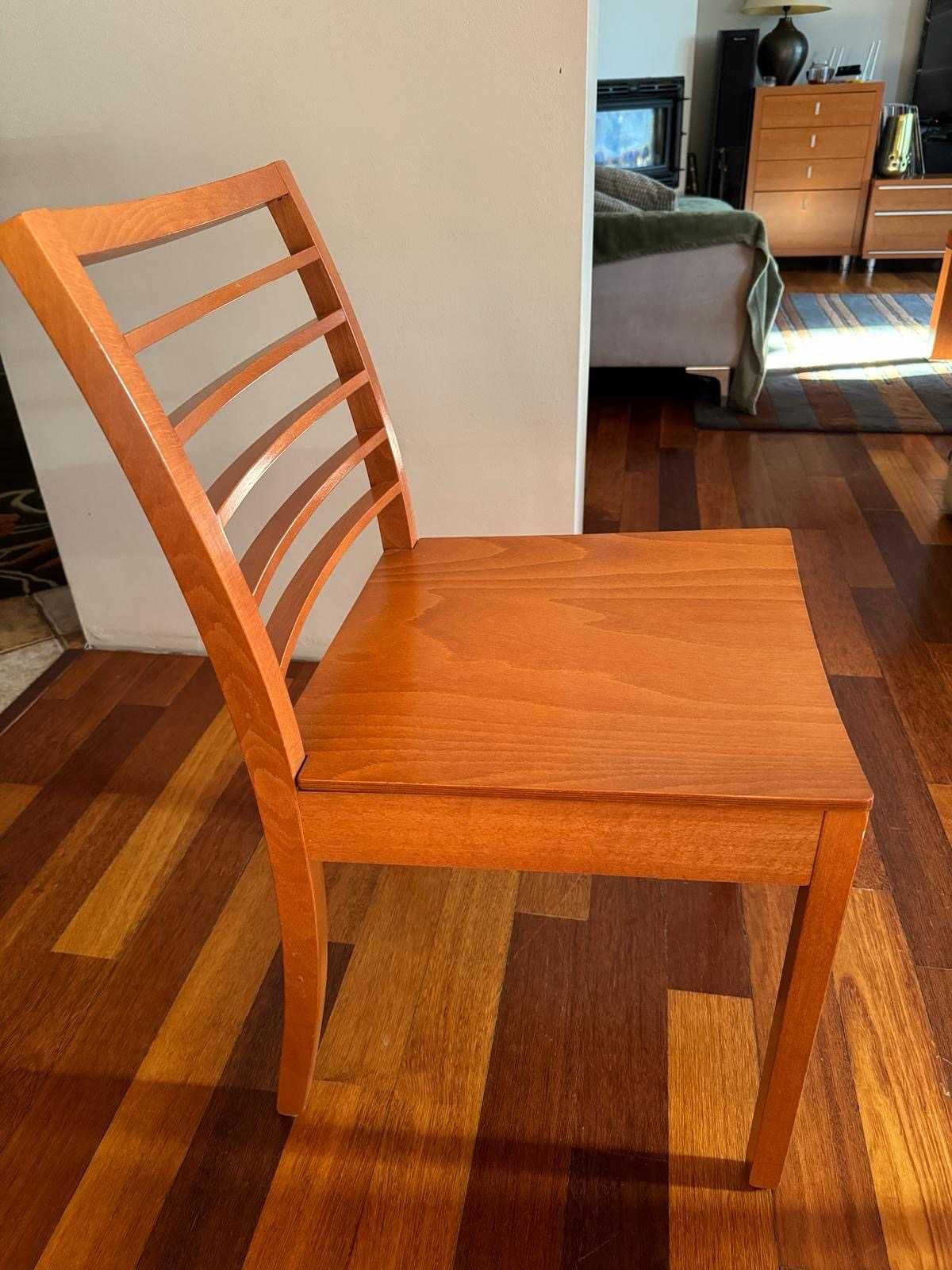 Krzesła włoskie Calligaris - drewniane - 8 szt. Cena za 1 szt.