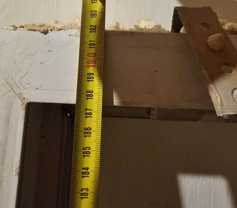 Okna PCV Plastikowe z demontażu solidny stan 117x192