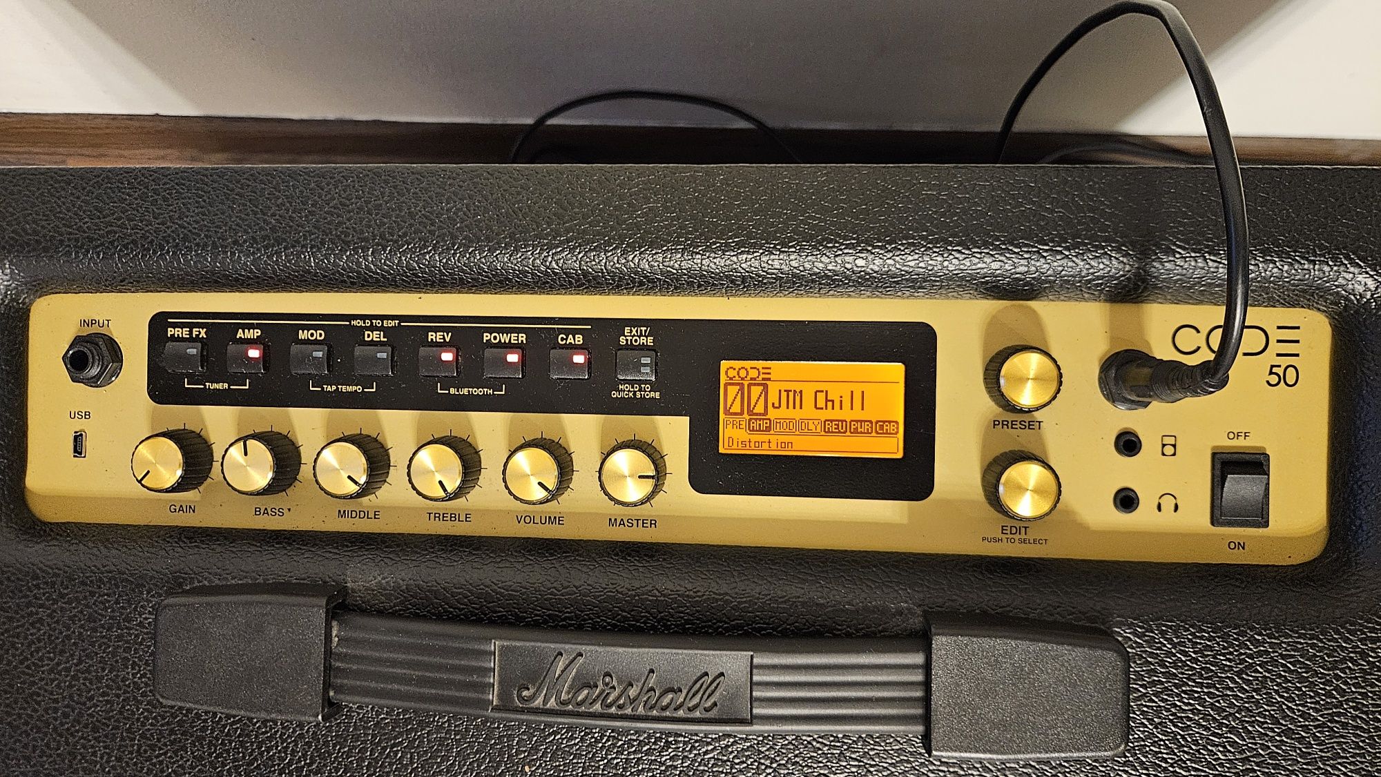 Marshall CODE50 + footswitch