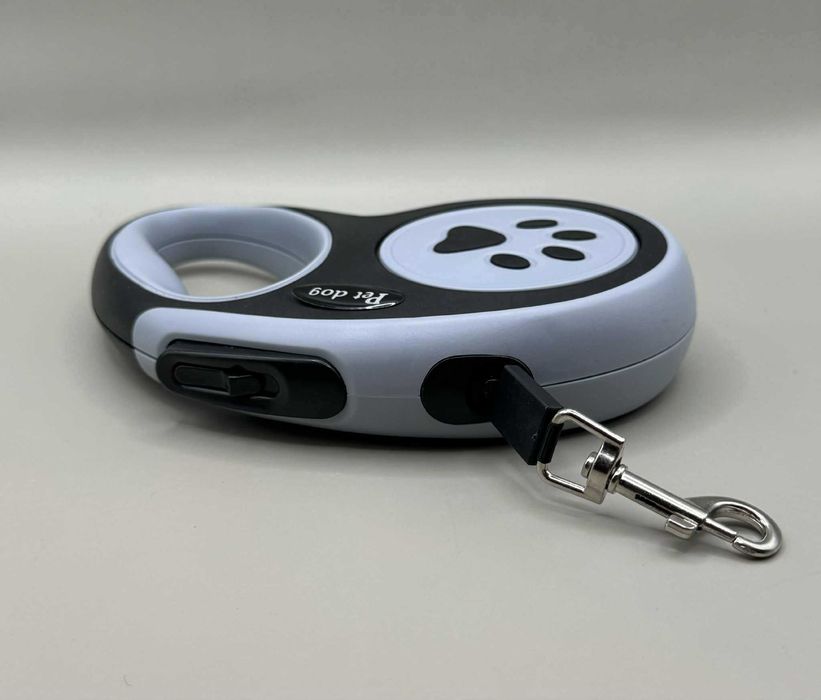 Zwijana SMYCZ dla psa automatyczna taśma 5 M