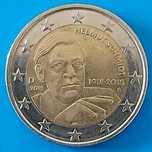 2 Euros de 2018 F Alemanha Helmut Schmidt
