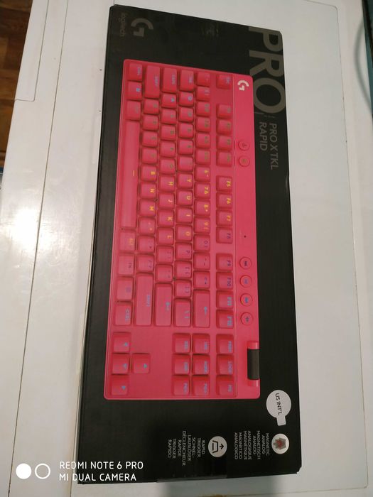 Обміняю клавіатуру ігрову Logitech G PRO X TKL Rapid