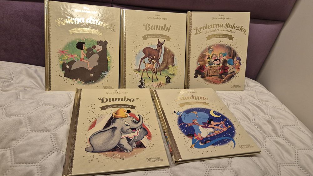 Złota kolekcja bajek 5sztuk Książki dla dzieci