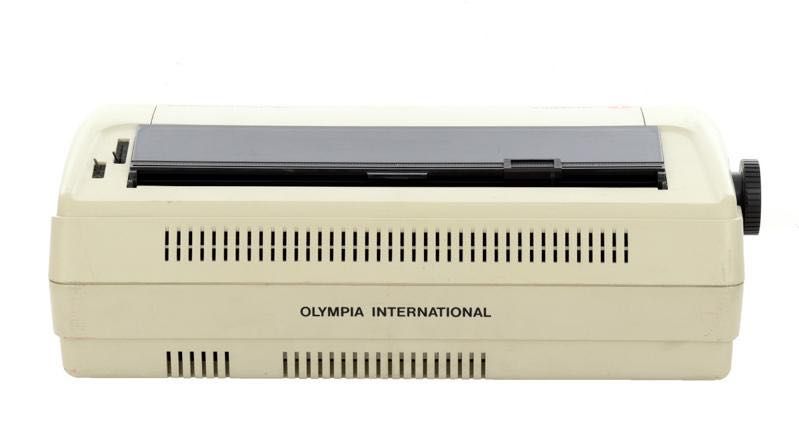 Máquina de Escrever Electrica Olympia Compact