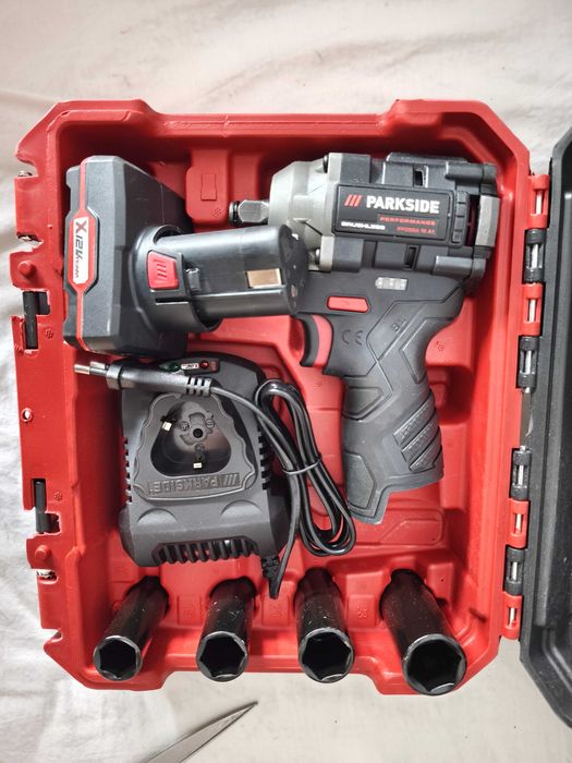 Chave Impacto 350Nm 12v Parkside * NOVA *