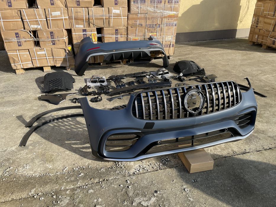 Обвіс для Mercedes-Benz GLC-Class X253 2019-2022 стиль GLC63 AMG