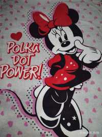 Kocyk dziecięcy Minnie Mouse Disney 154x135 nowy