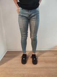 Spodnie skinny r.36