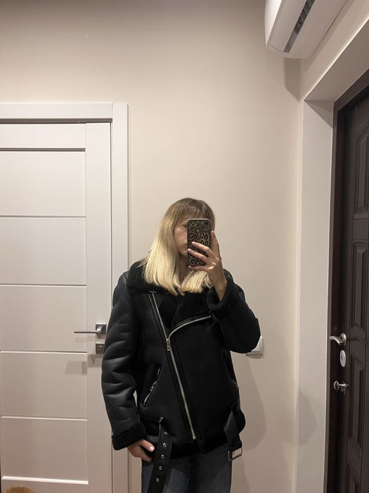 Женская дубленка