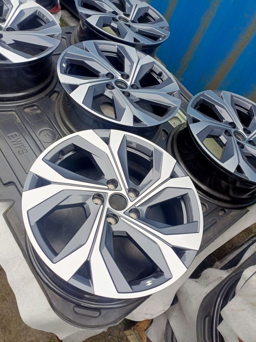 Nowe felgi aluminiowe oryginalne Renault 5x114,3 et35 7jx18