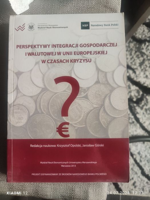 Perspektywy Integracji Gospodarczej w Walutowej w UE w czasach kryzysu