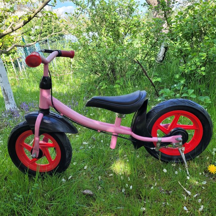 Rower Biegowy z hamulcem dla dziewczynki