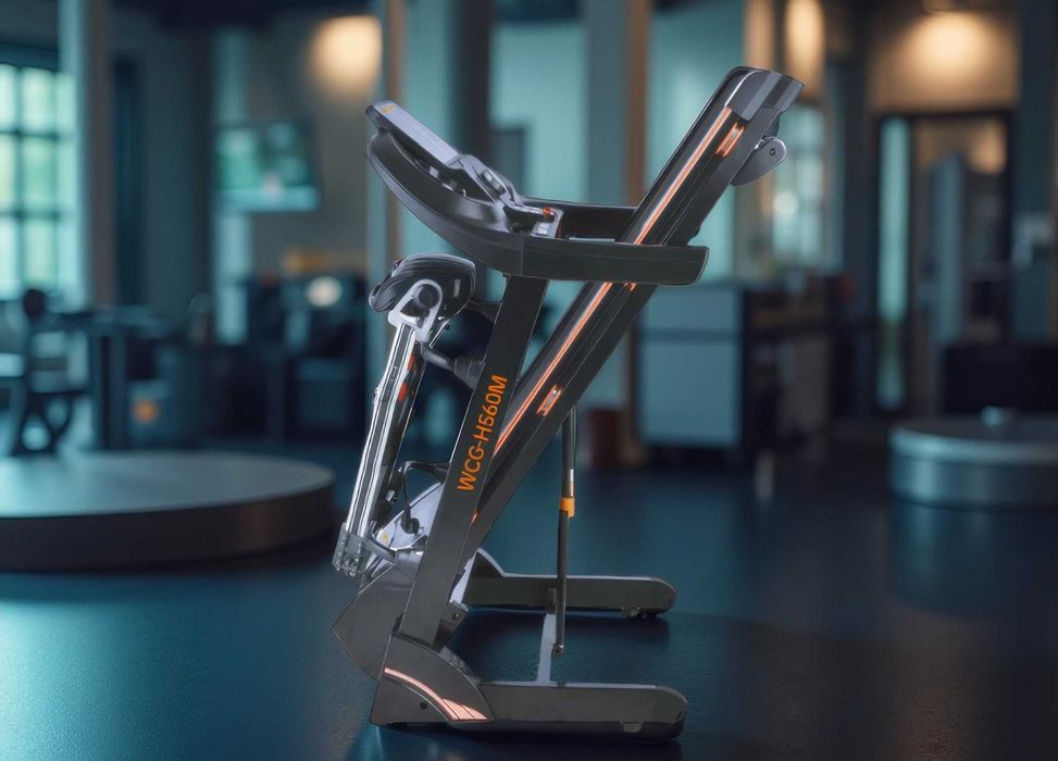 Бігова доріжка електрична H560М + Гантелі + Масажер Безкоштовна достав