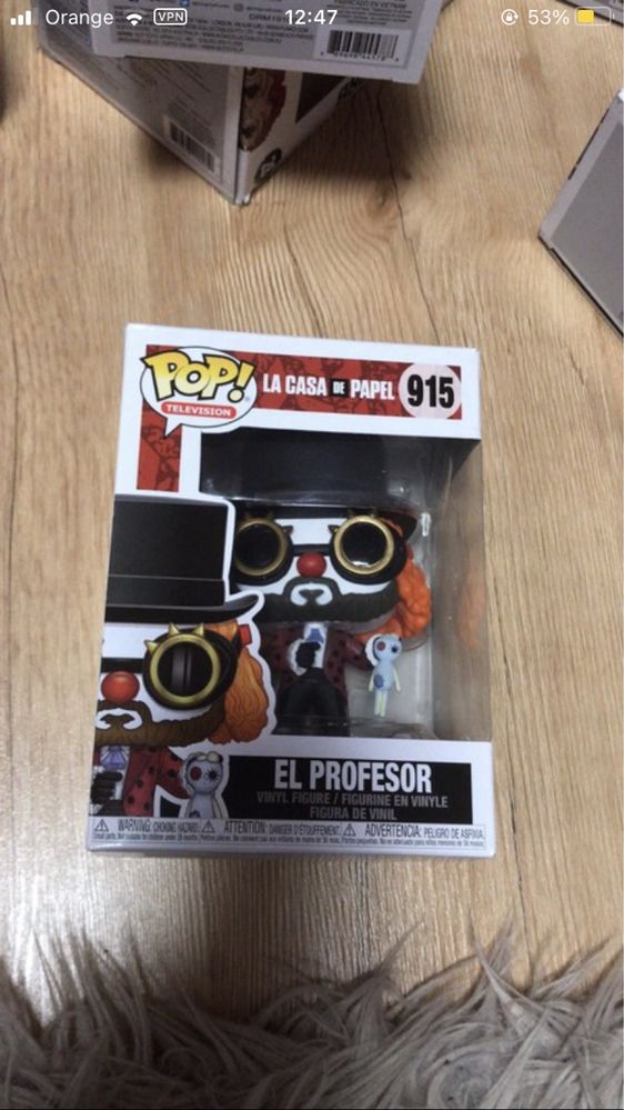 Funko pop Dom z papieru El profesor
