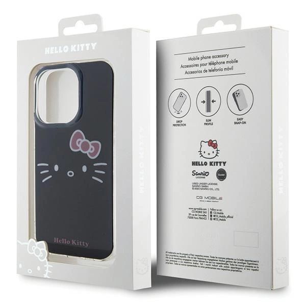 Etui Hello Kitty Iml Kitty Face Na Iphone 14 Pro - Czarne