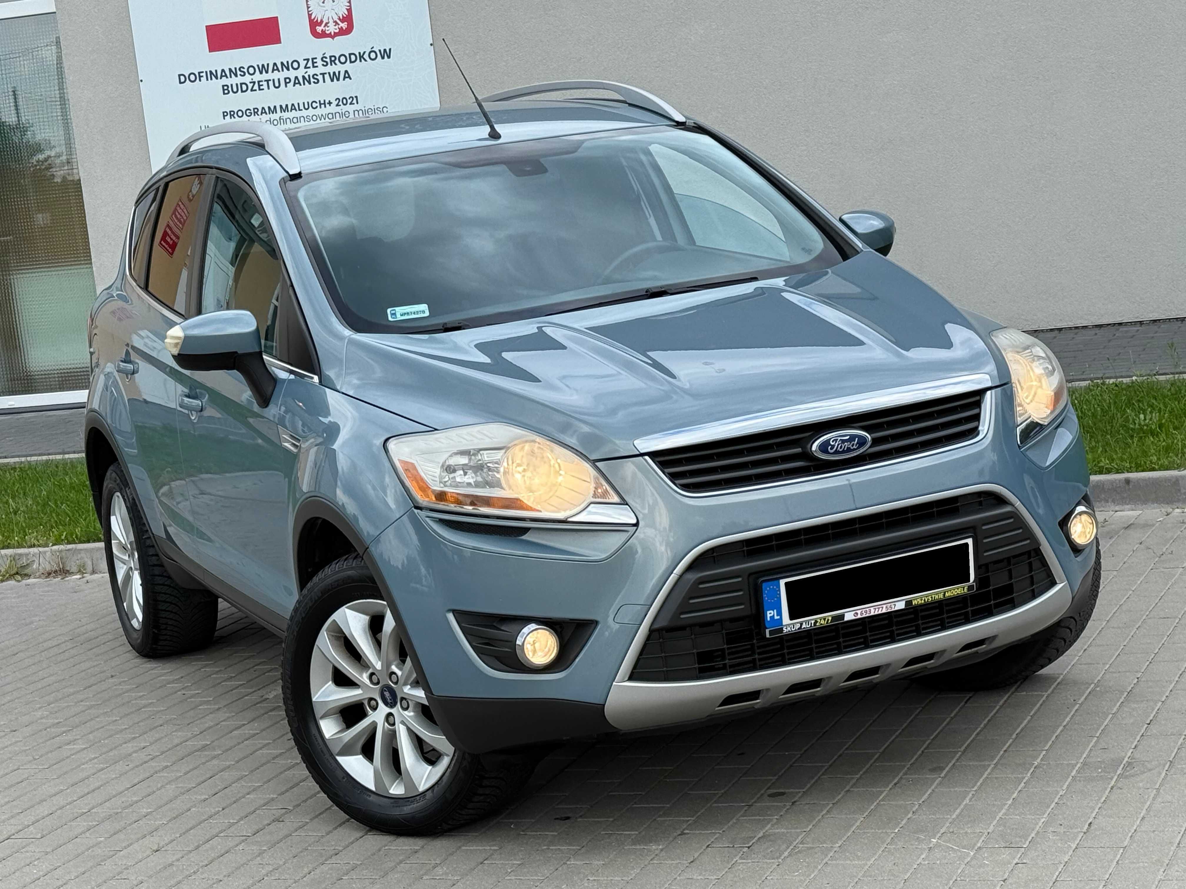 Śliczna KUGA 2009r. 2.0 TDCI 4x4 Salon PL 1wł Doinwestowana Super Stan