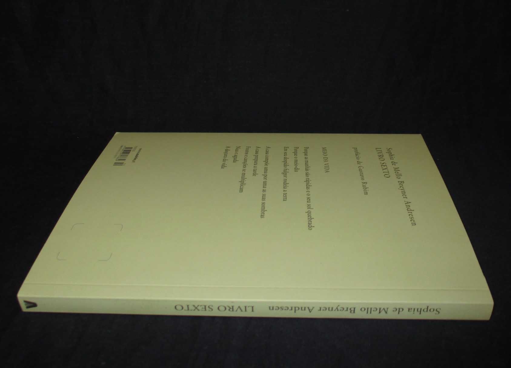 Livro Sexto Sophia de Mello Breyner Andresen 1ª edição