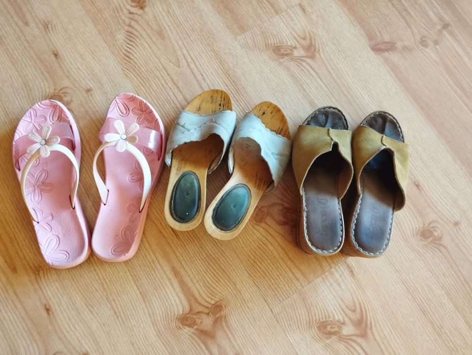 3 sztKlapki Lasocki rozmiar 38 po 20 z i różowe za 10 złvez różowych