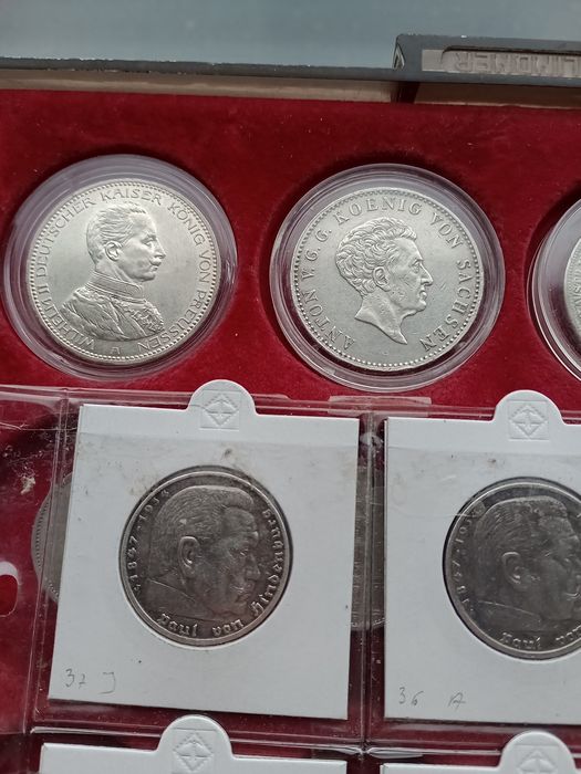 Moneta--5 Marek--1934-36--srebro