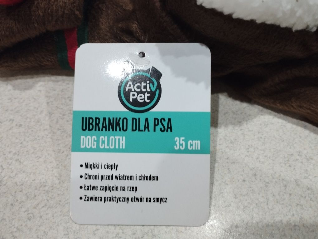 Ubranko Renifer dla psa nowe