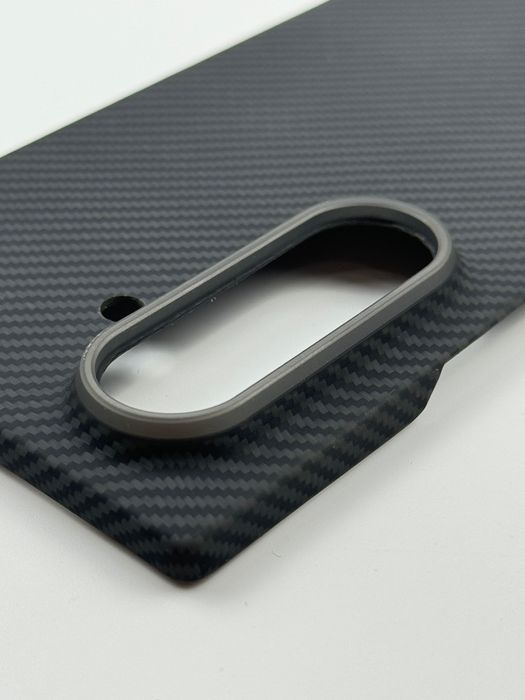 Чехол из настоящего карбона для Samsung Galaxy Fold 7 (600D) + MagSafe