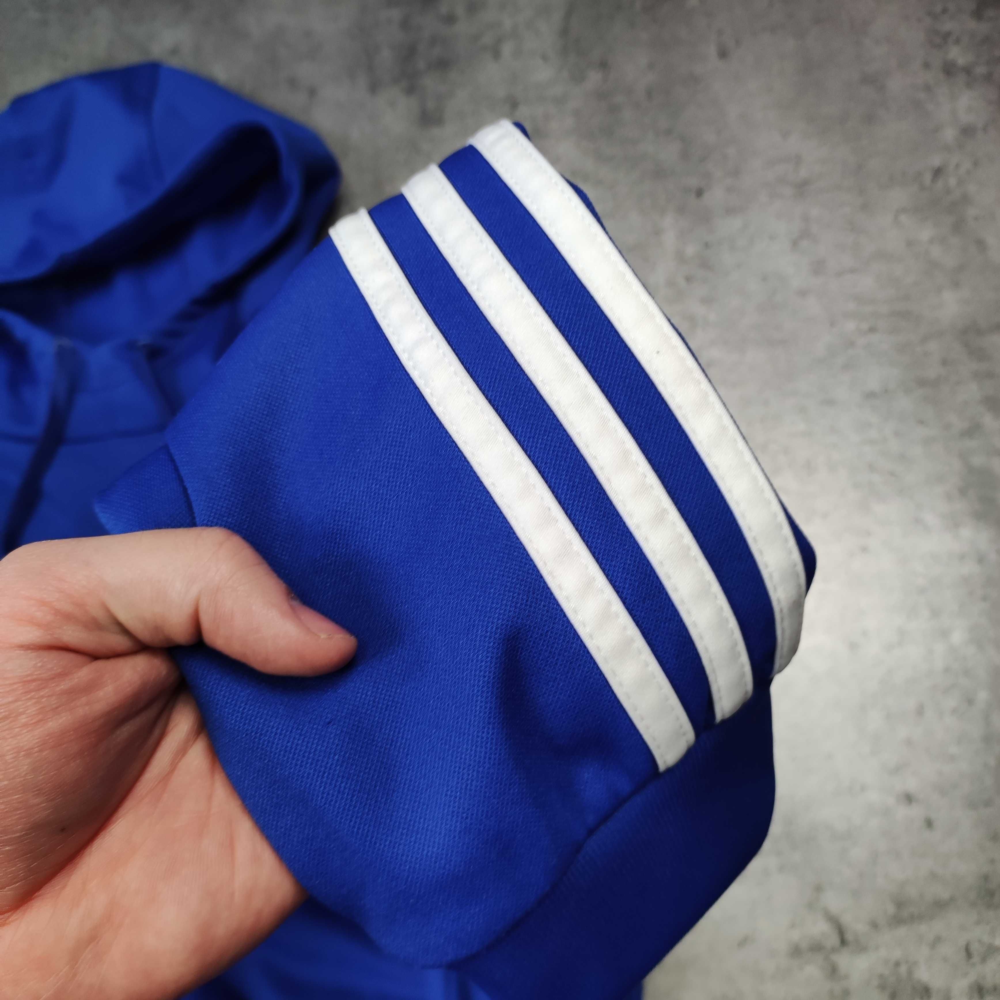 MĘSKA Bluza Sportowa Adidas Piłka Nożna Real Sociedad Kibic z Kapturem