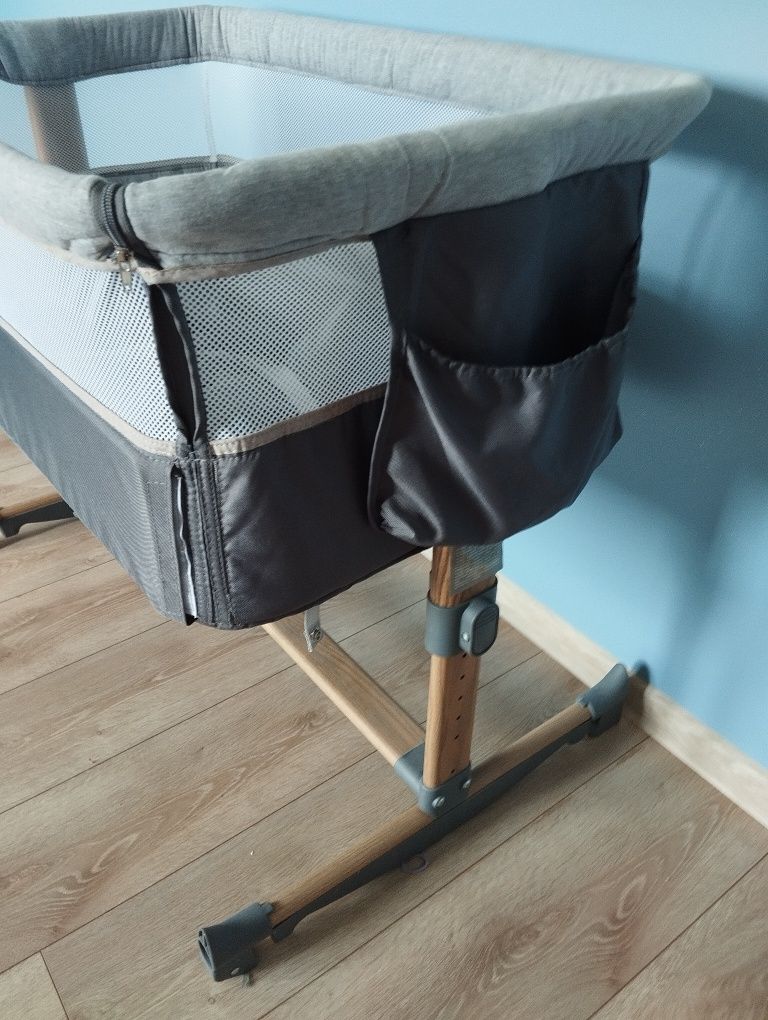 Łóżeczko 3w1 Lionelo Leonie Grey Stone
