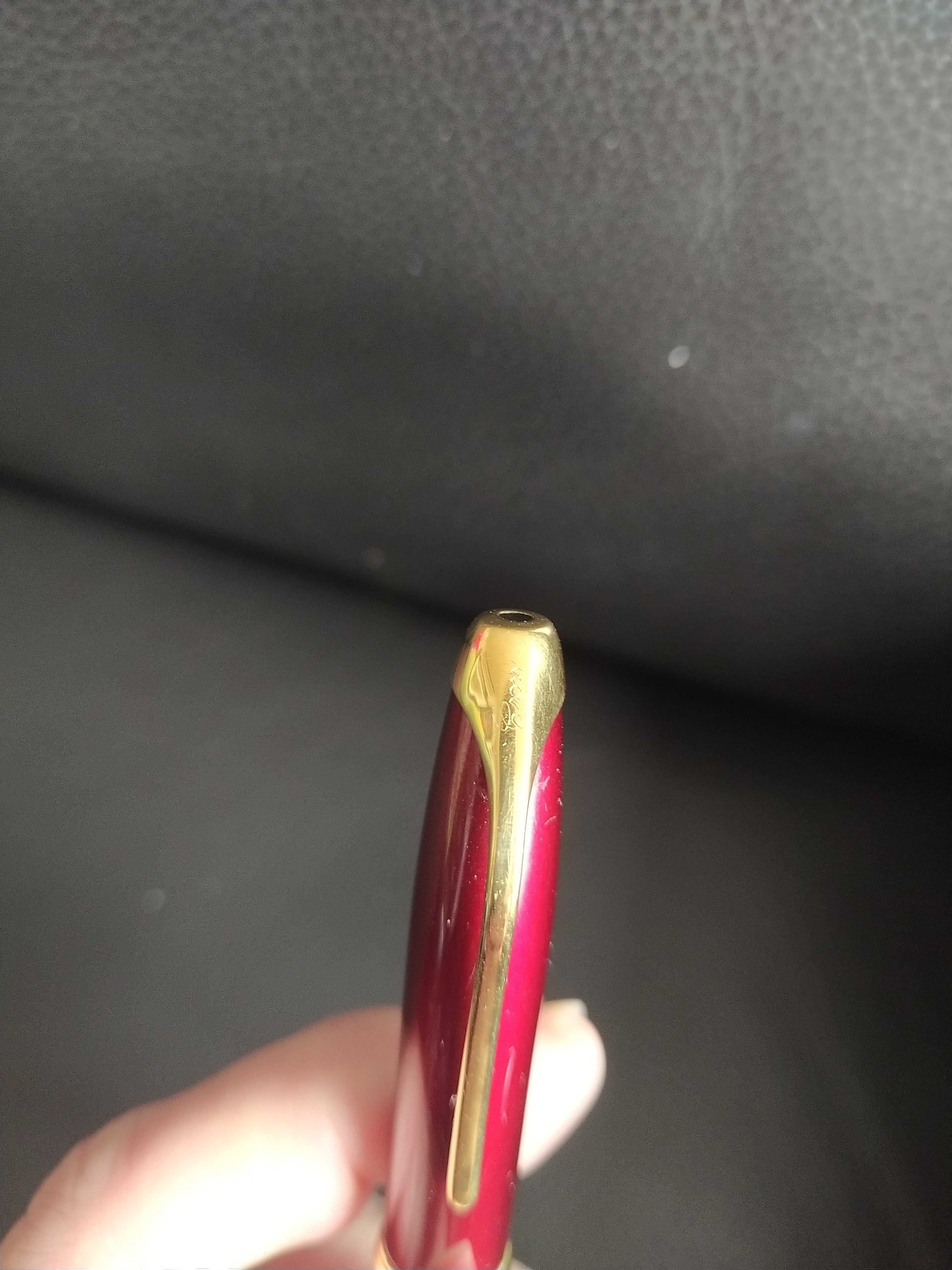 Caneta Cross vintage, bordeaux, completa com caixa e instruções