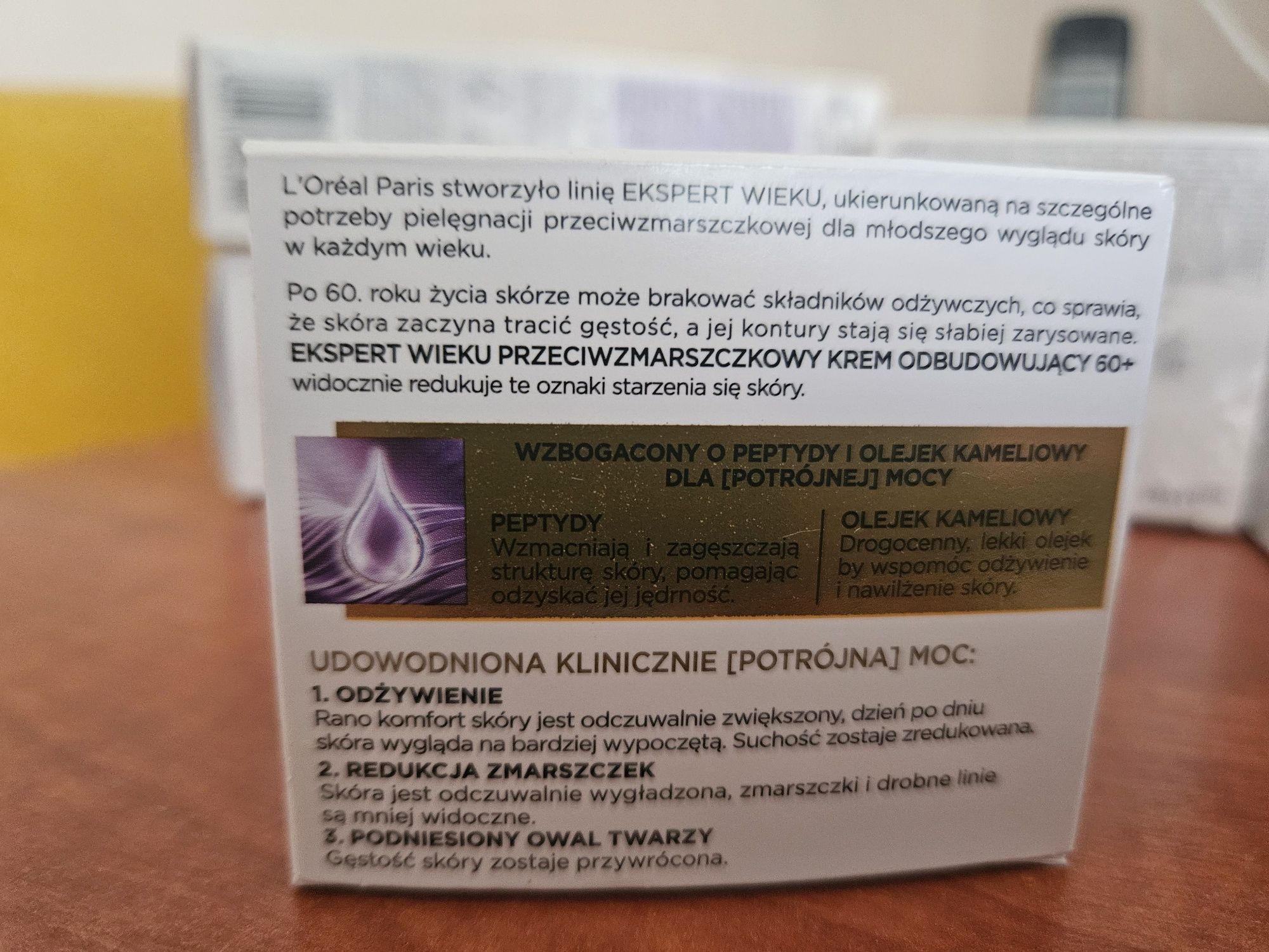 Nowy L'oreal ekspert wieku 60+ krem na noc
