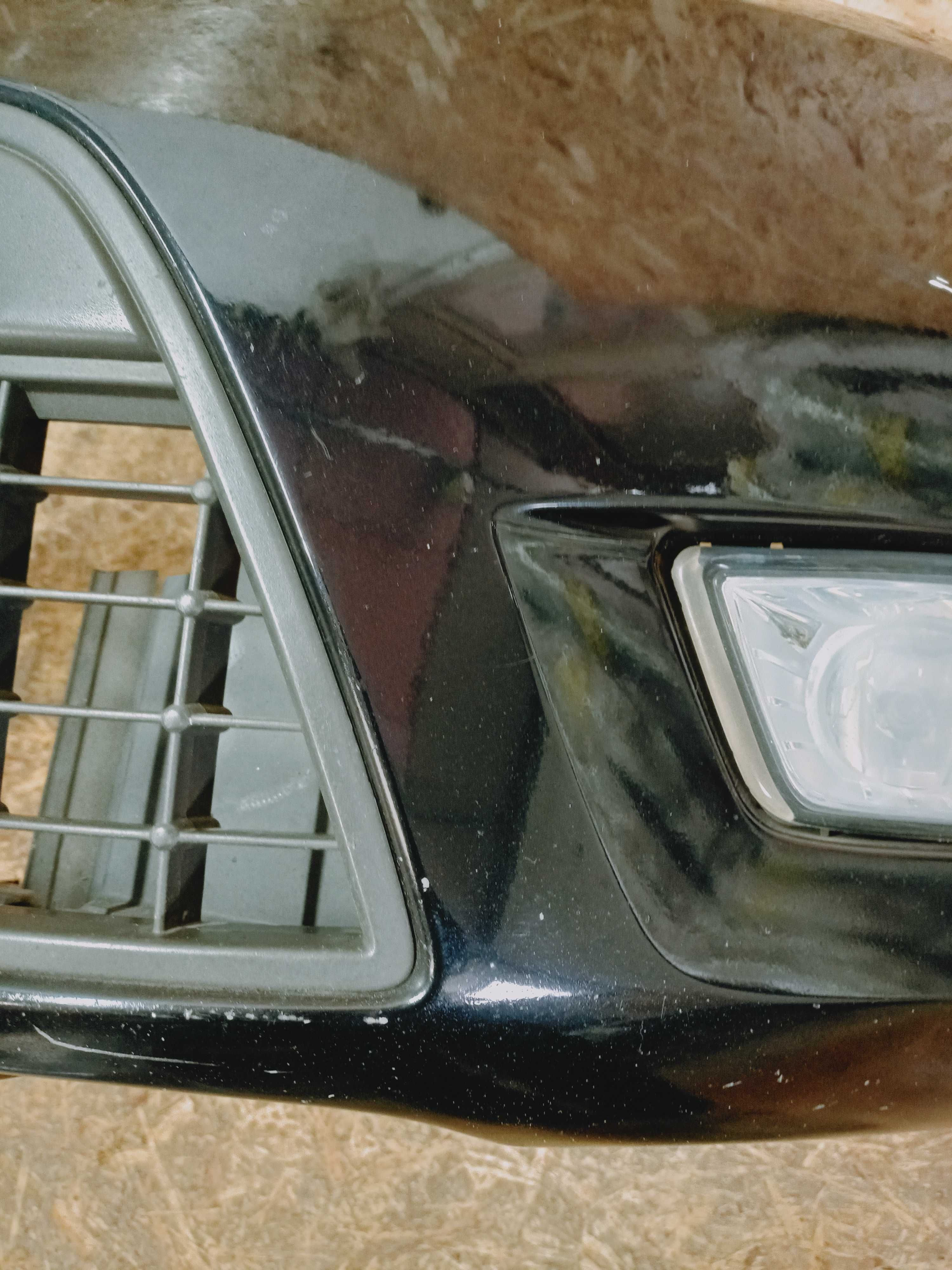 Ford Mondeo MK4 zderzak przód przedni grill halogeny podłoga czarny