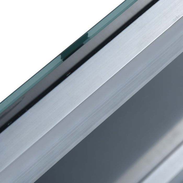 Vidaxl Ścienne Lustro Łazienkowe Z Led, 60 X 100 Cm