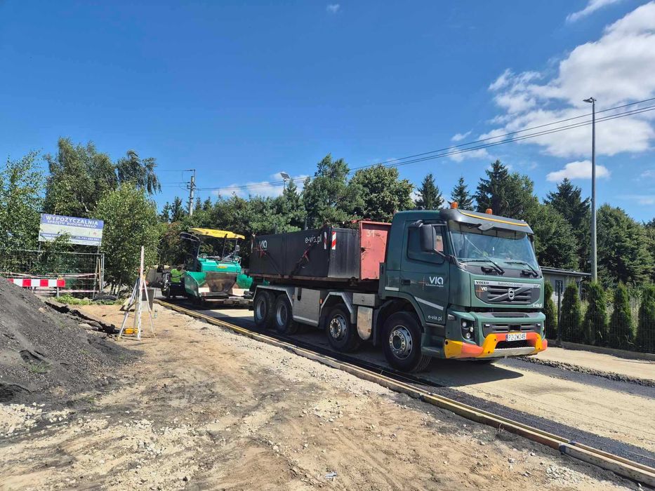 Asfalt Remont Nawierzchni Asfaltowej Układanie Masy Frezowanie