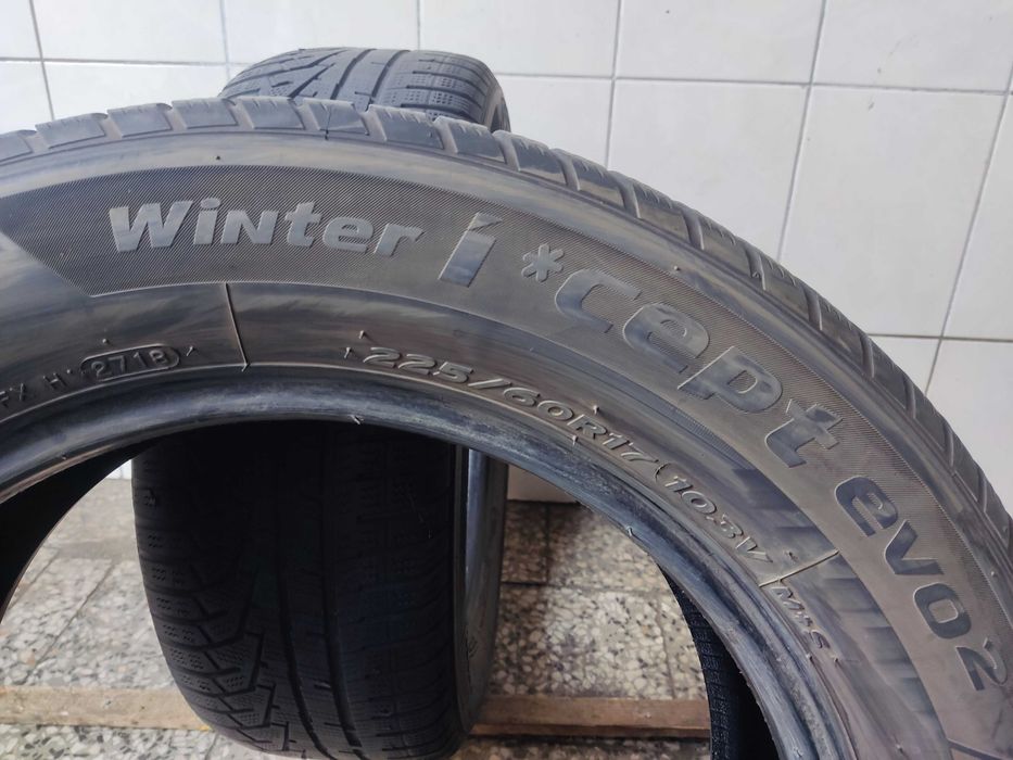 ZIMA Hankook 225/60/17 103V 2x4mm cena za 2szt MONTAŻ Winter I*cept