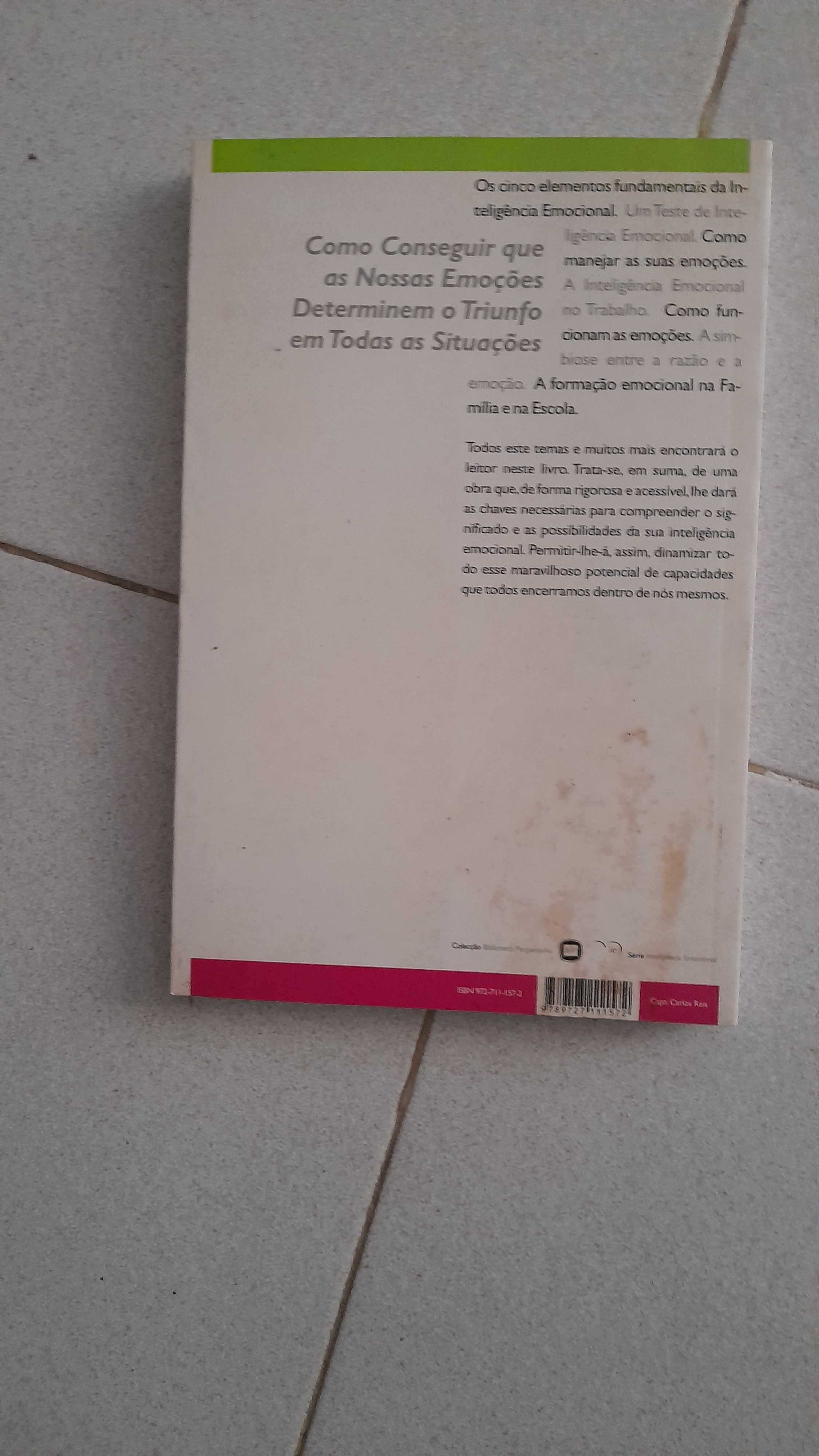Livro O Que E A Inteligencia Emocional Capa Mole