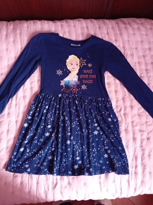 Vestido Frozen 4-5 anos novo
