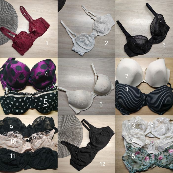 Бюстгальтер, лифчик размер B-D, объем от 70 см