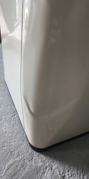 Kosz na śmieci 50L kremowy jedna komora wiadro wewnętrzne WADA