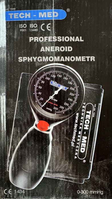 Profesjonalny aparat do mierzenia ciśnienienia krwi Tech med