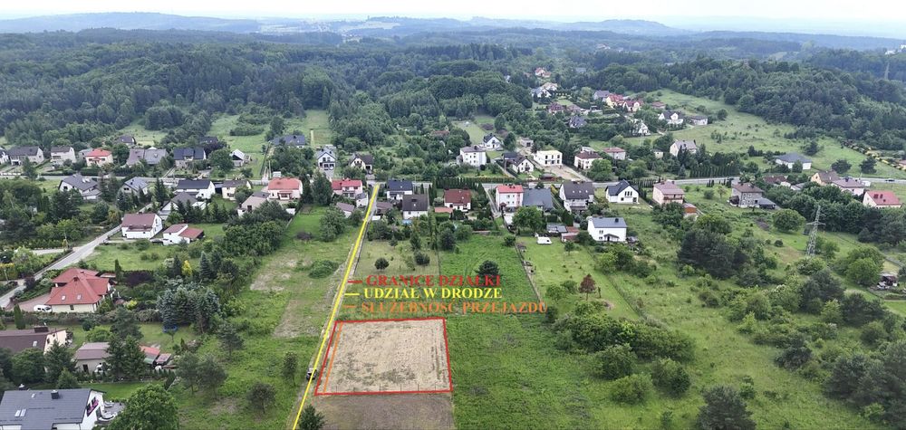 Sprzedam inwestycyjną działkę budowlaną o powierzchni 1109m2