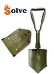Cкладна саперна лопата Solve KT6008309 Olive 58 смз пластиковим чохлом