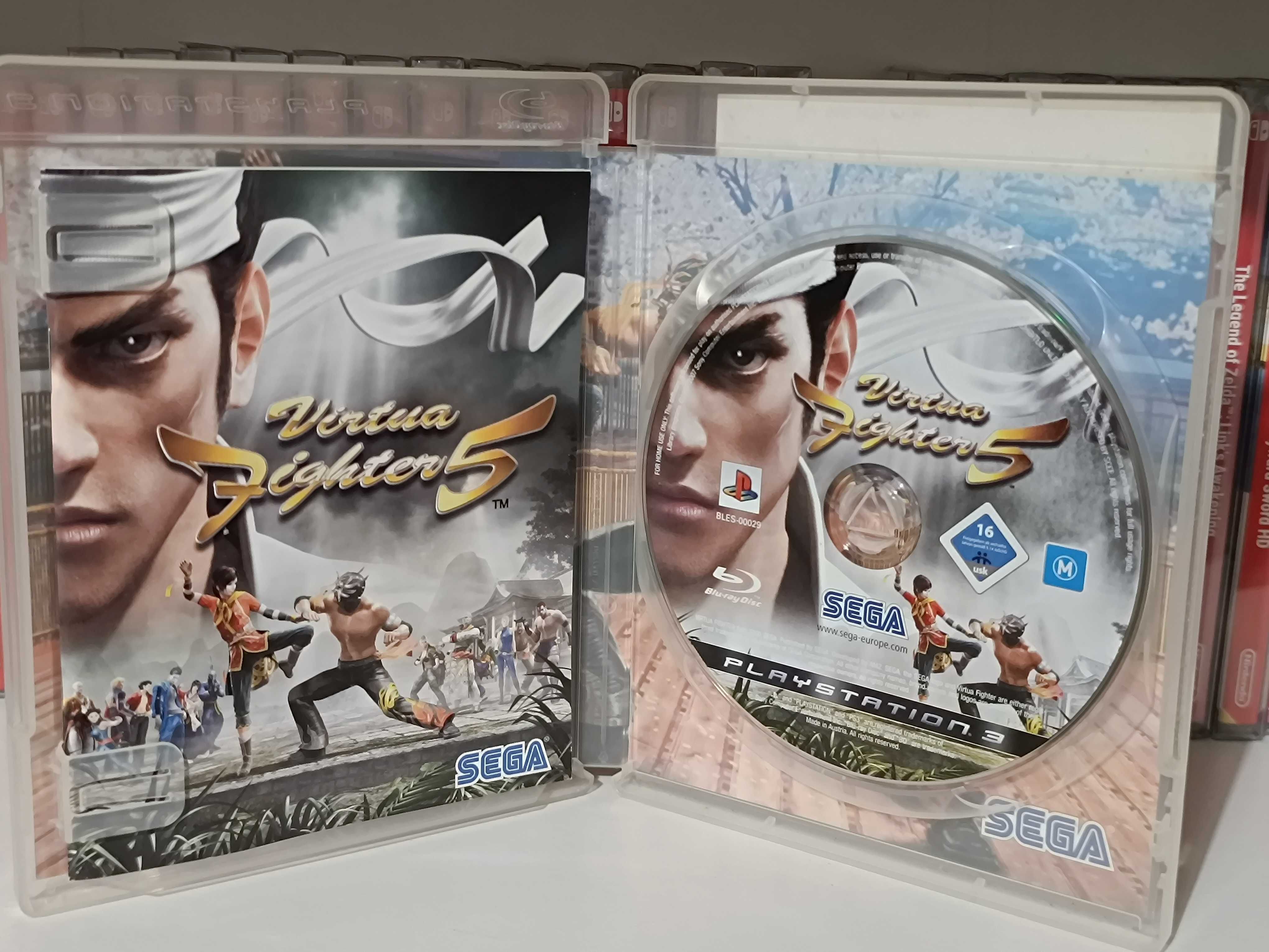 PS3 Jogos Soul Calibur IV e Virtua Fighter 5