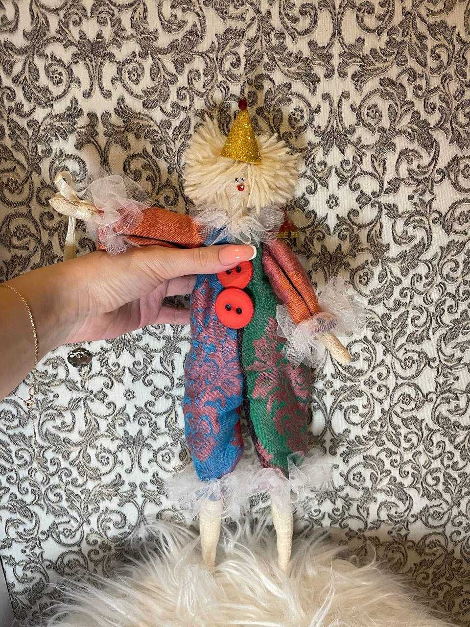 Кукла Тильда -  весёлый Клоун